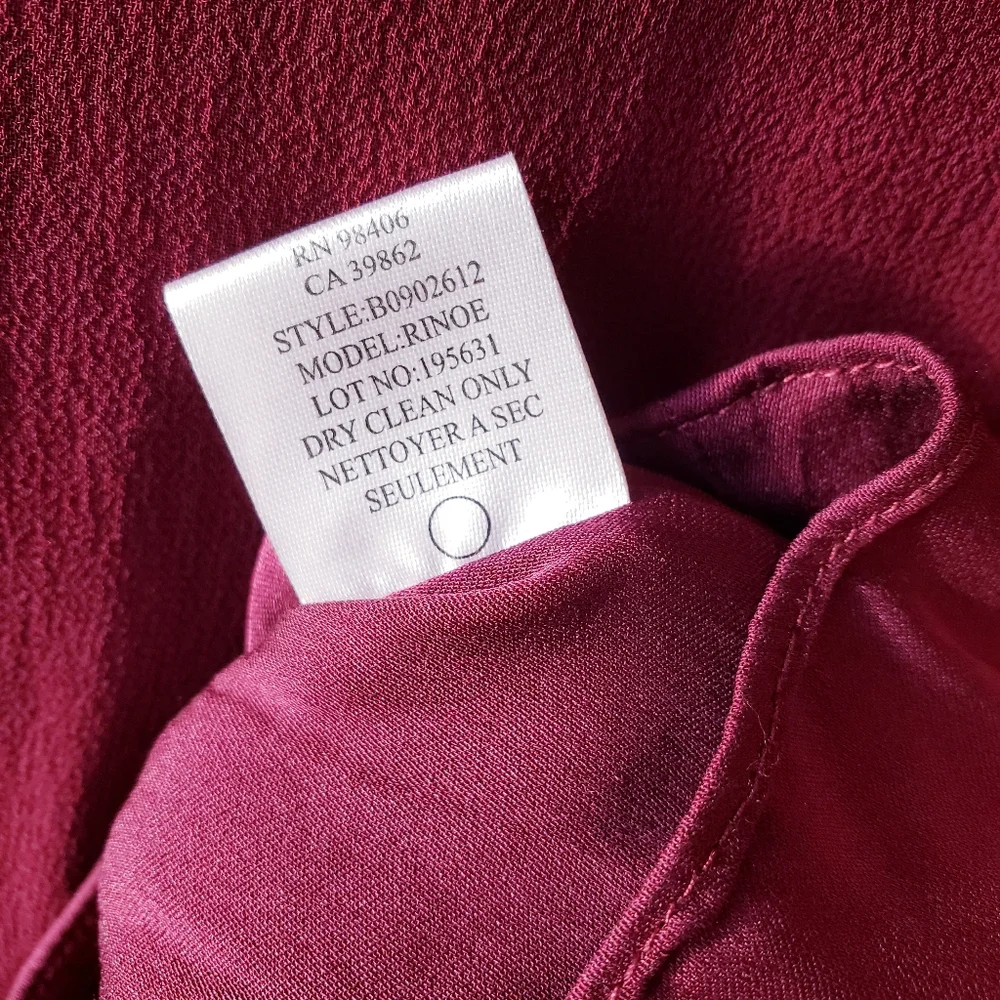 Theory Silk Ruffle Tunic - Picture 7 of 7